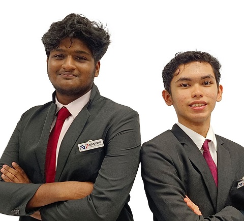 R Sanjeev and Lau Yi Shan, Dylan Luke_Nanyang Polytechnic